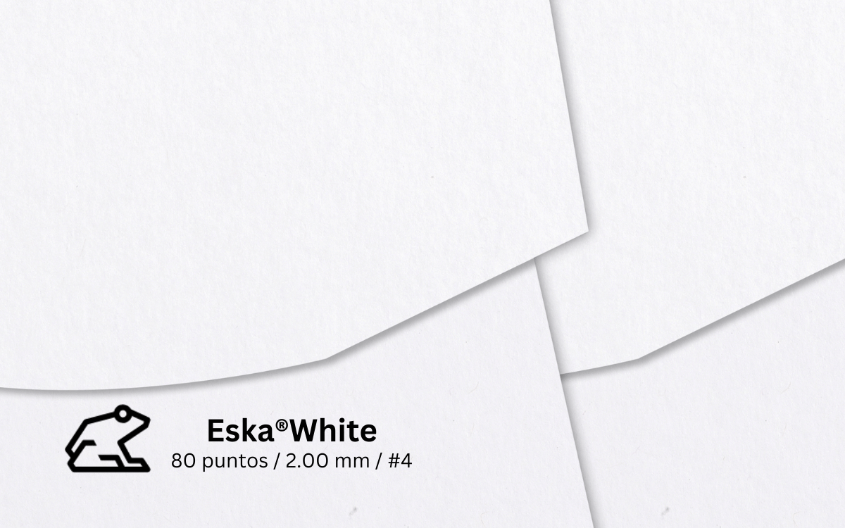 Cartón rígido 100% Blanco