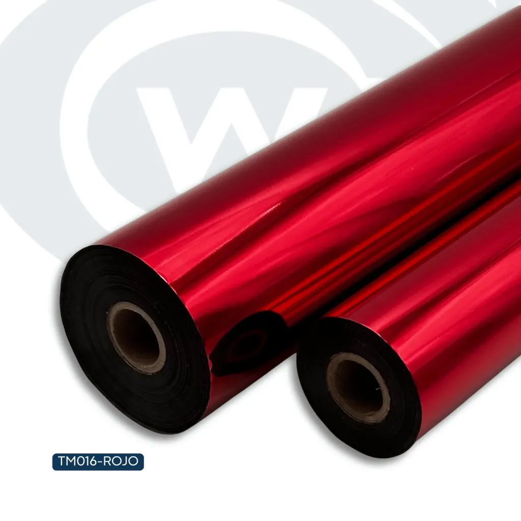 [TM016] (TM) HOT STAMPING COLORES 64 cm (TM016-ROJO)