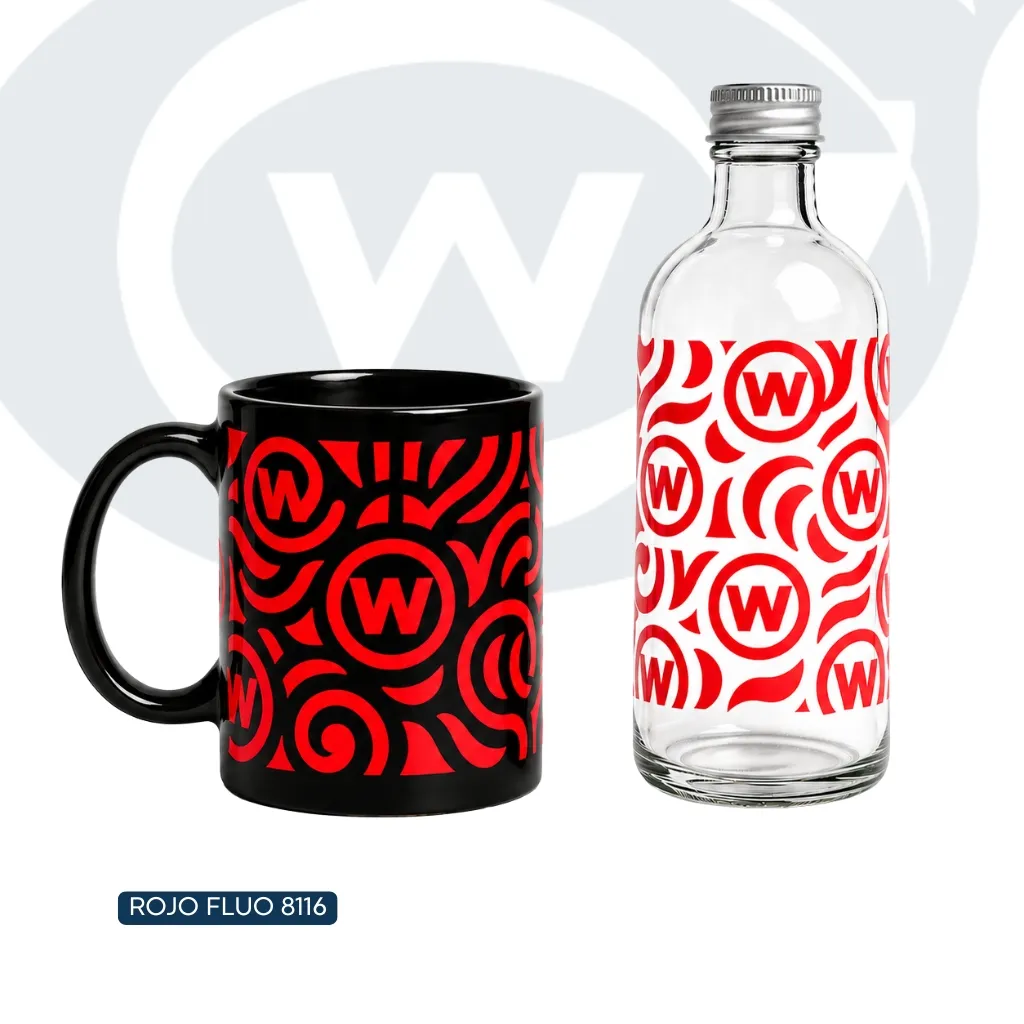 [TNK8116] TINTA ORGÁNICA FLUORESCENTE (ROJO FLUO-8116)